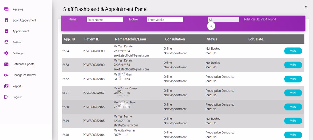 staff-dashboard-appointment-panel