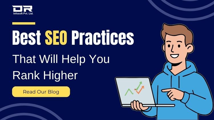 Visual representing SEO practices for improving search engine rankings